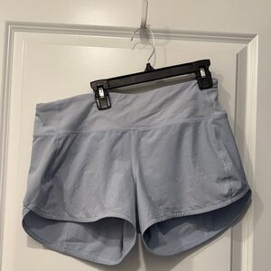 lululemon athletica Light Blue Women's Athletic Shorts